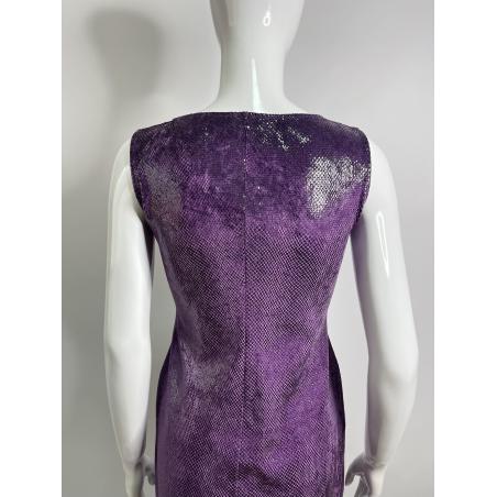 Blugirl Blumarine purple snake dress