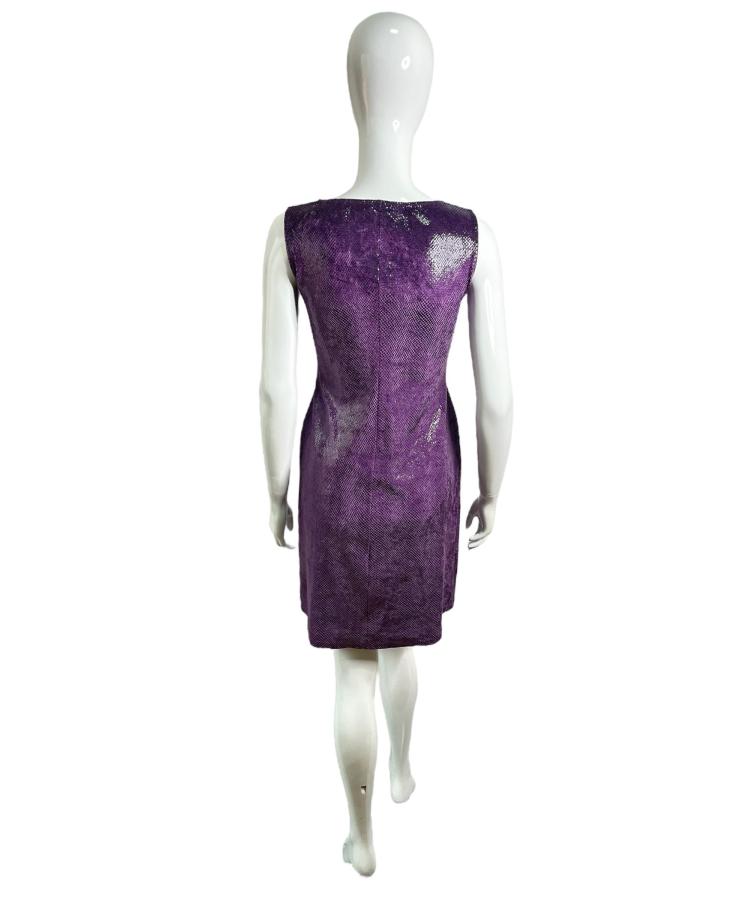 Blugirl Blumarine purple snake dress