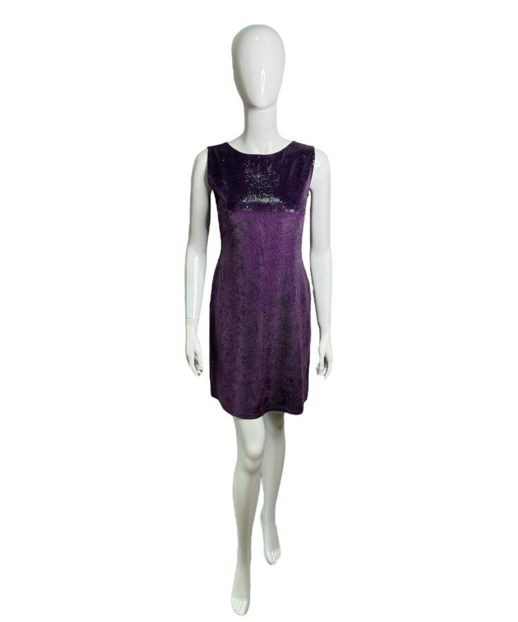 Blugirl Blumarine purple snake dress