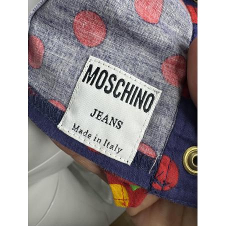 Moschino Jeans polka dot sleeveless shirt