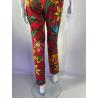 Moschino Jeans red floral print jeans