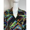 1970's multicolor wrap dress