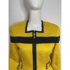 Thierry Mugler yellow and navy skirt suit