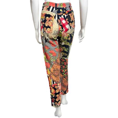 Moschino Jeans collage print jeans