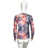 Kenzo floral print mesh top