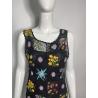 Moschino Cheap and Chic crochet and floral embroidery dress