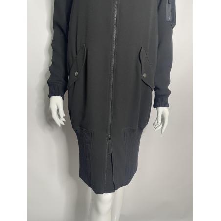 Jean Paul Gaultier black bomber dress