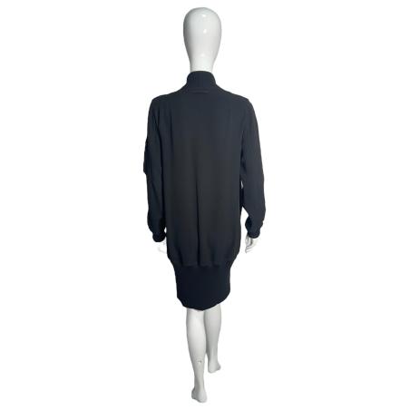 Jean Paul Gaultier black bomber dress