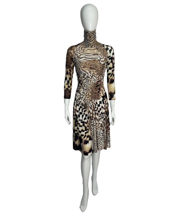 Roberto Cavalli Fall Winter 2003 dress