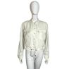 Thierry Mugler white boxy jacket