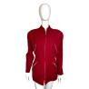 Thierry Mugler red fitted jacket