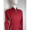 Thierry Mugler red fitted jacket