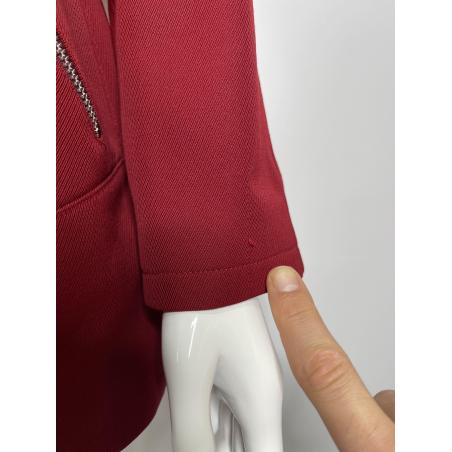 Thierry Mugler red fitted jacket