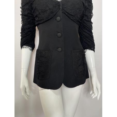 Moschino Cheap And Chic black lace jacket