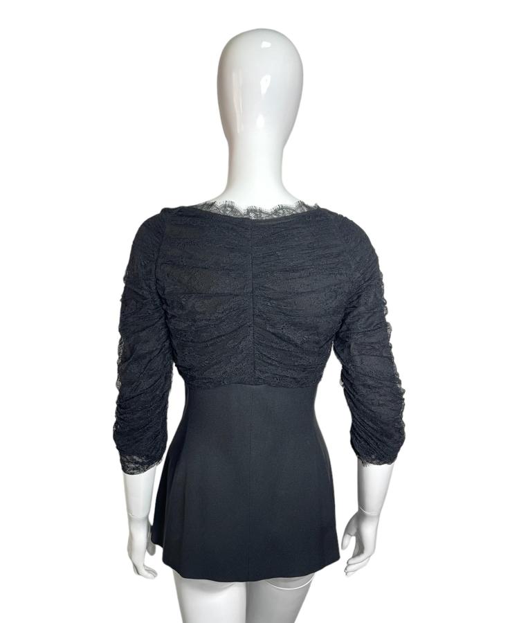 Moschino Cheap And Chic black lace jacket