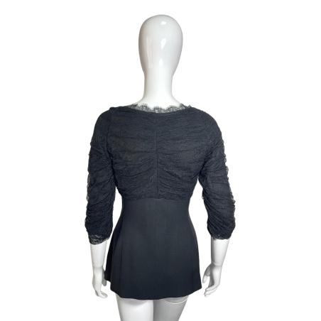 Moschino Cheap And Chic black lace jacket