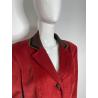 Moschino Cheap And Chic red corduroy blazer