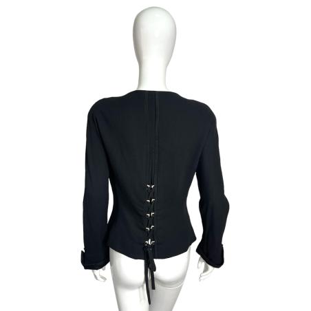 Istante by Gianni Versace corset blazer