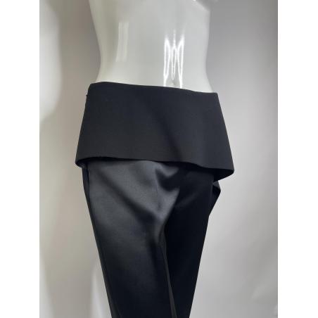 Balenciaga black tuxedo trousers