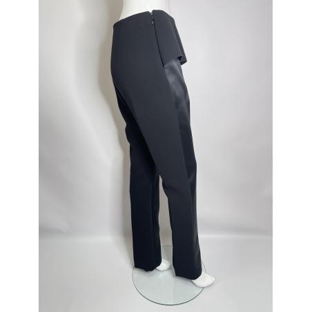 Balenciaga black tuxedo trousers