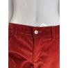 Jean Paul Gaultier red velvet pants