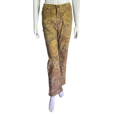 Just Cavalli paisley print jeans