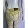 Just Cavalli beige macro paisley print jeans