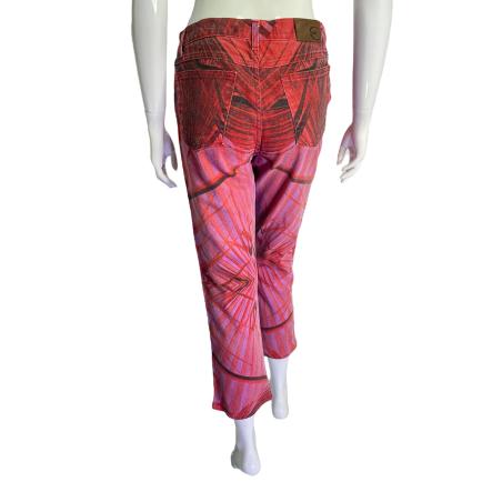 Just Cavalli abstract floral print jeans