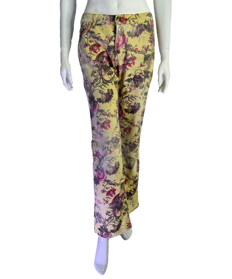 Just Cavalli floral print jeans