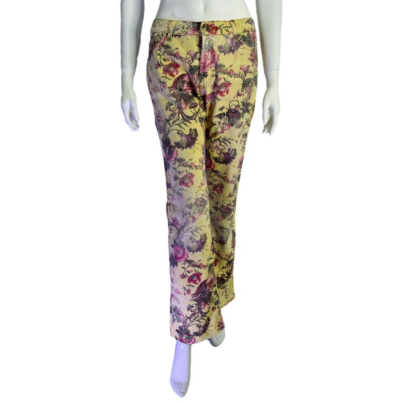 Just Cavalli floral print jeans