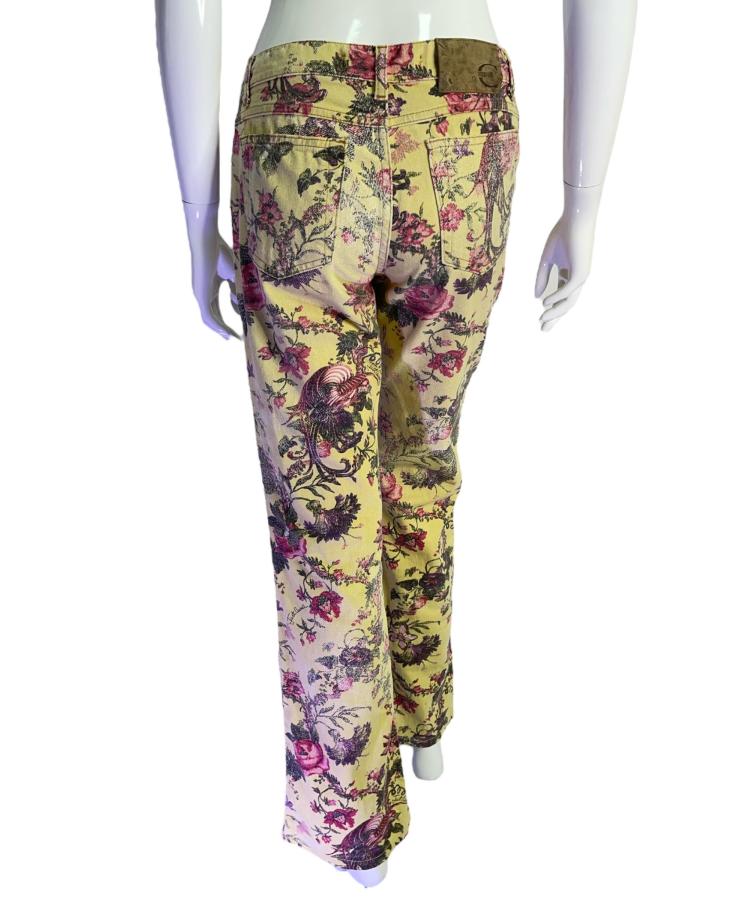 Just Cavalli floral print jeans