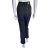 Versace Jeans Couture black perforated jeans