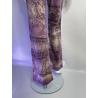 Just Cavalli purple python print jeans