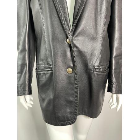 Moschino fall 1986 leather blazer