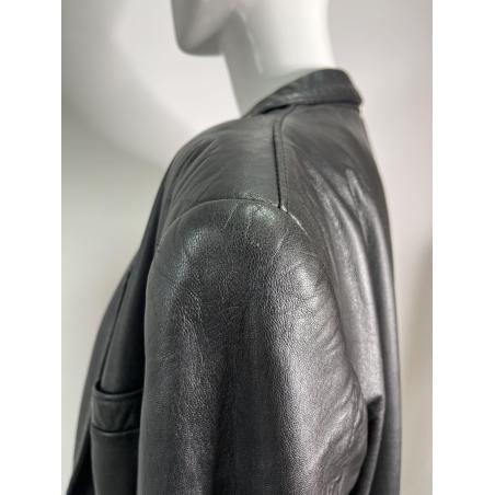 Moschino fall 1986 leather blazer